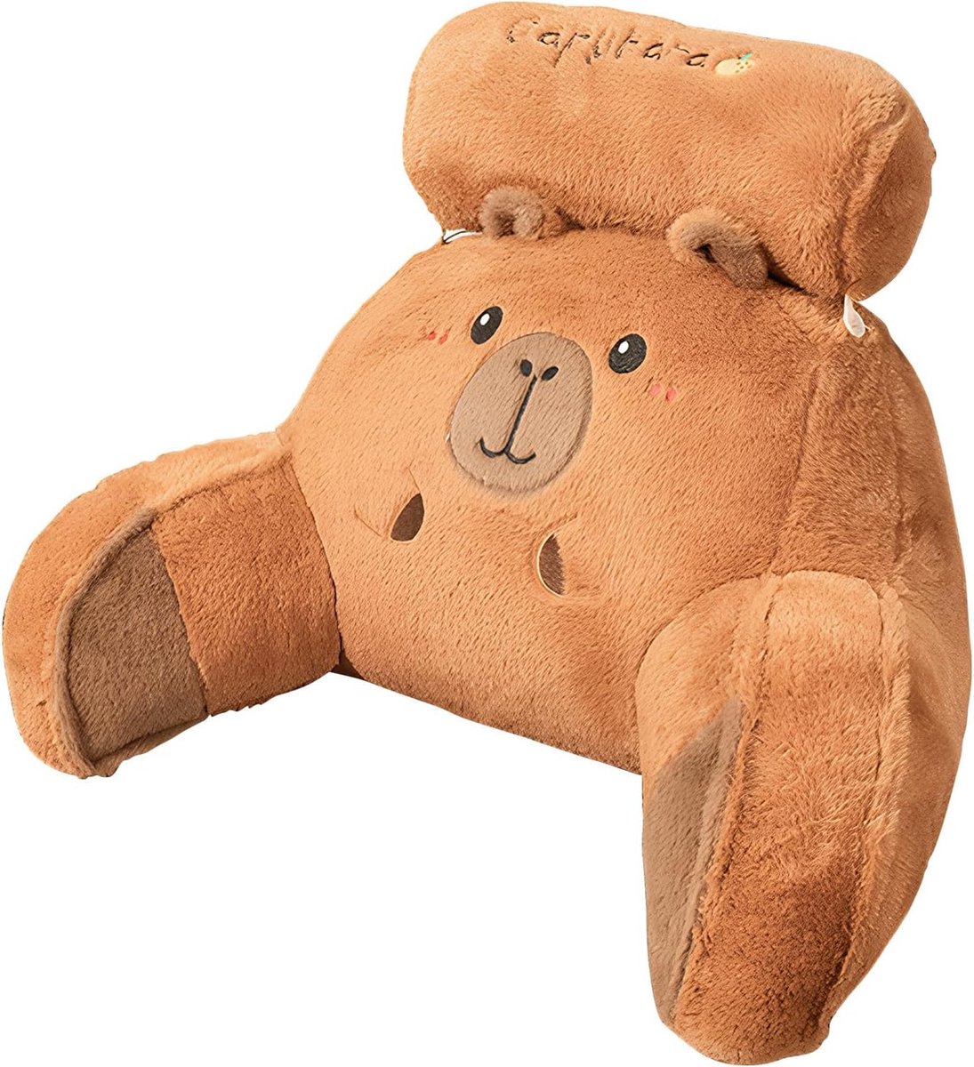 Leeskussen met Steun - Loungekussen Rugsteun - Ontspannen Lezen - Met Arm en Neksteun - 60x40cm