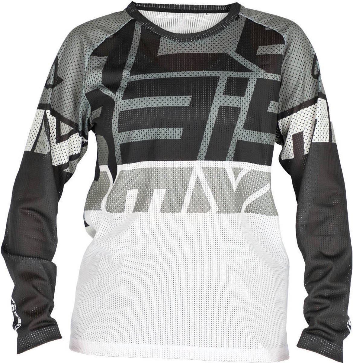 Acerbis MX J-Windy 4 Zwart Wit Kids Cross Jersey - Shirts