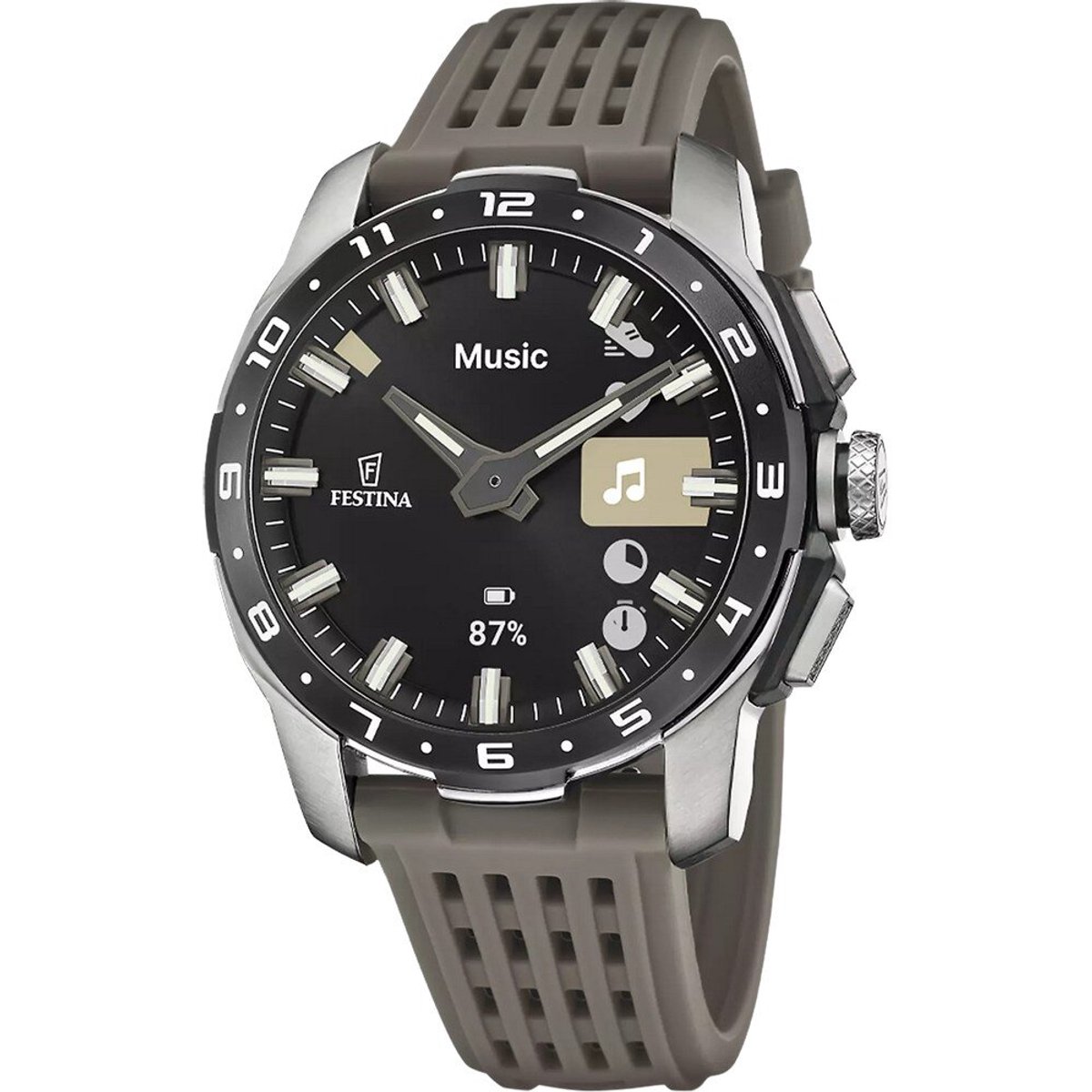 Festina - F23305-6 - Polshorloge - Hybride - Heren - Connected