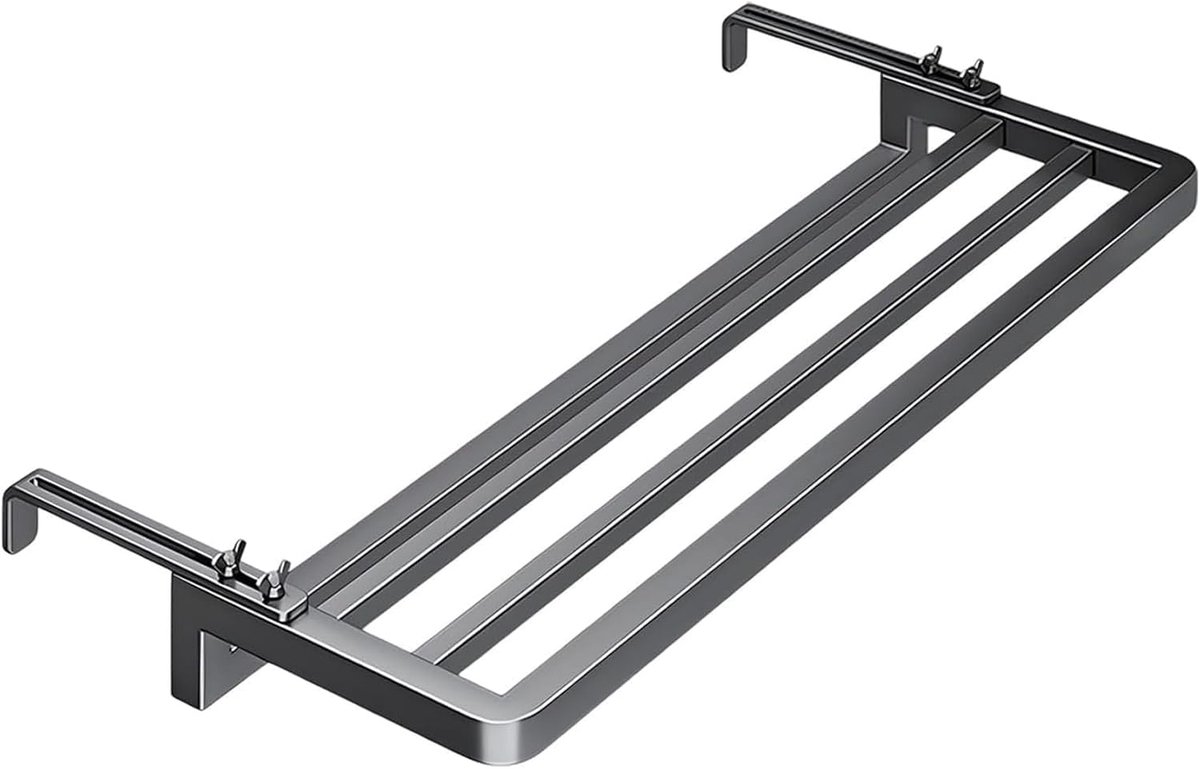 Radiator Droogrek - Kledingdroger Plank - Kleding Drogen - Verstelbaar Koolstofstaal - 0-1