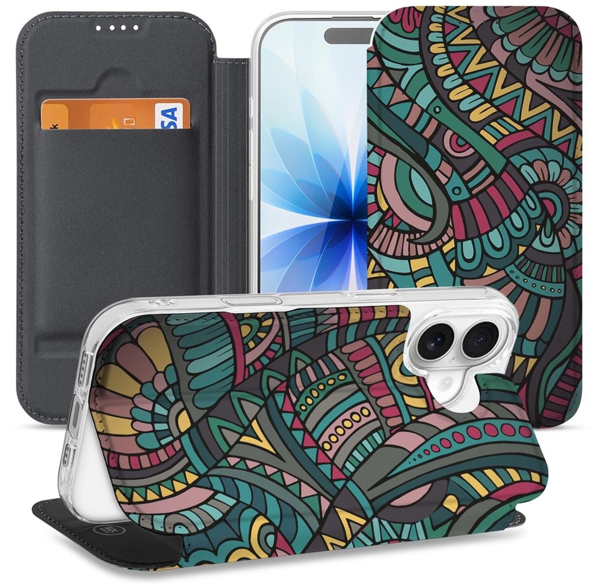 iPhone 17 Flip Style Cover Aztec