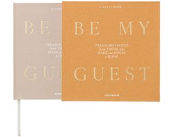 Printworks Gastenboek - Geel/Beige