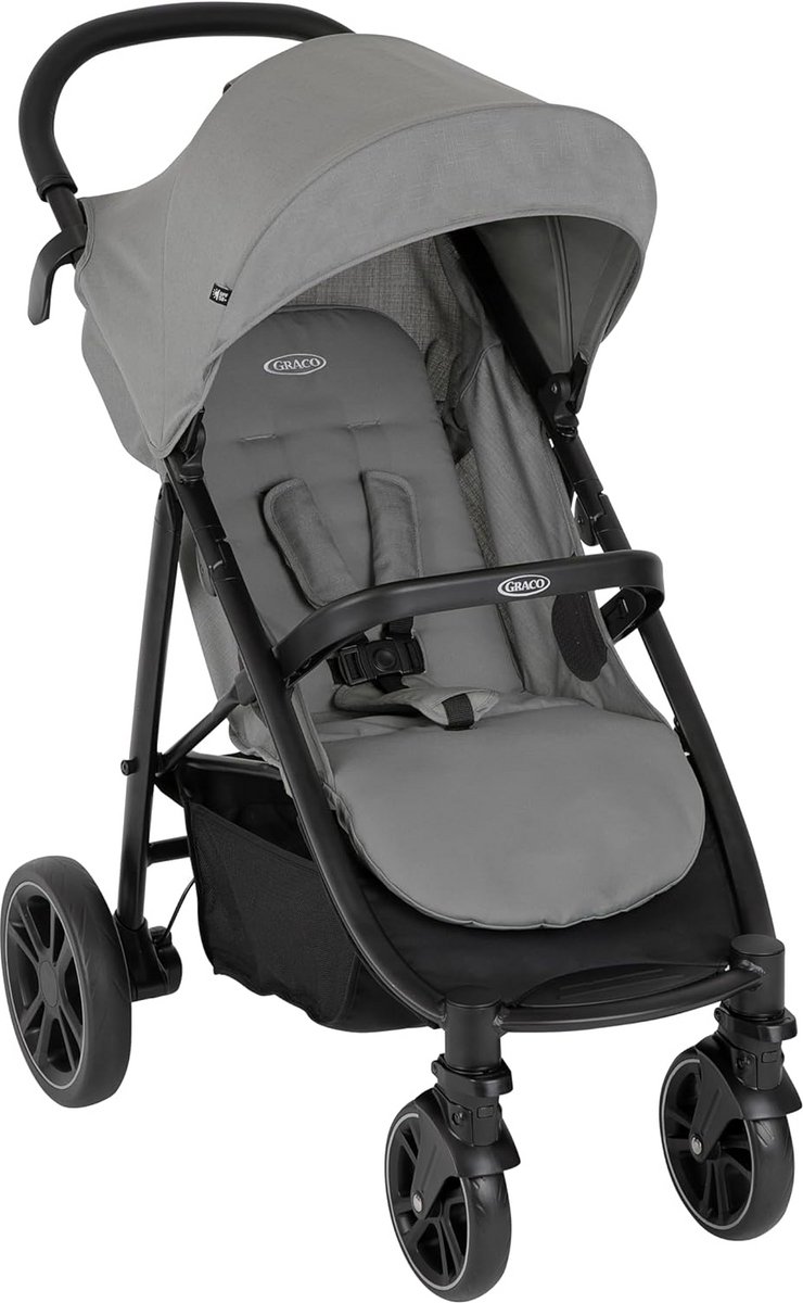 Lichte Kinderwagen met Eenvoudig Inklapmechanisme - Geschikt Vanaf Geboorte tot 15 kg