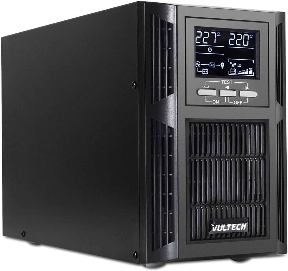 1000VA 1000W Online UPS met Zuivere Sinusgolf en LCD-display voor Servers en Gevoelige Apparatuur