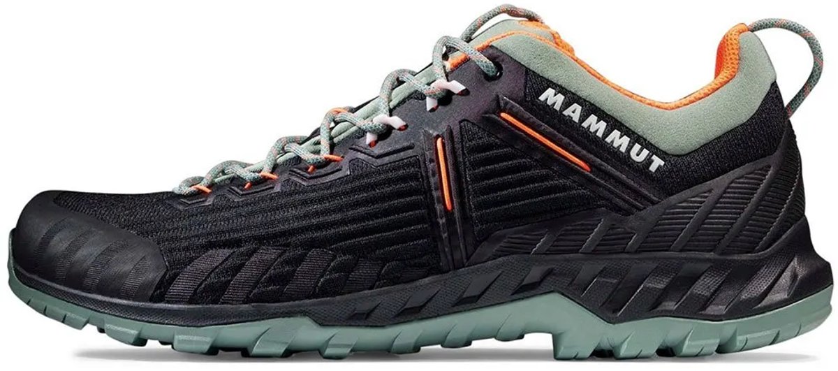 Mammut Alnasca Knit Iii Low Approachschoenen Man Zwart