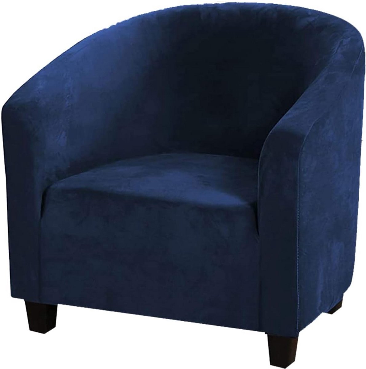 Zachte Fluweel Stretch Stoelhoes voor Kuipstoelen en Fauteuils