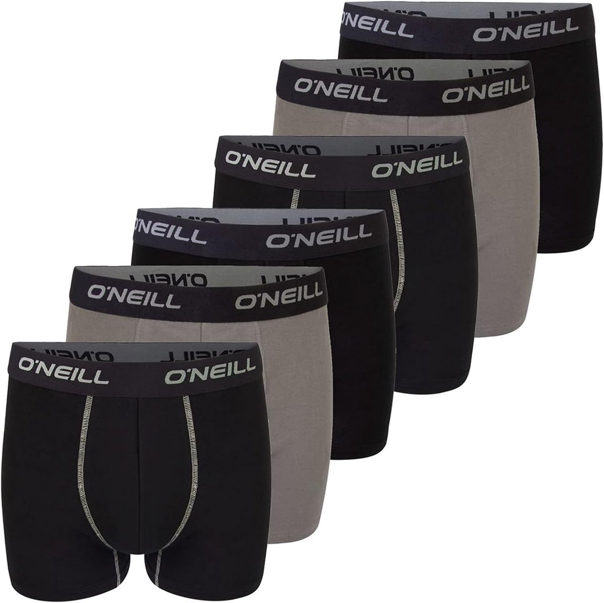 Boxershorts Heren 6 Stuks Katoen Basic Ondergoed Zonder Gulp in Diverse Kleuren