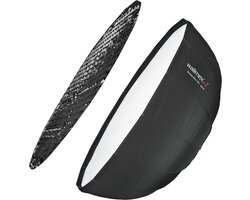 Professionele Beauty Dish Softbox 105cm Opvouwbaar met Grid en Diffusers