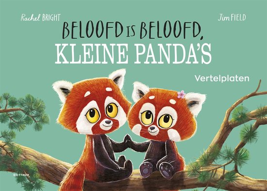 Vertelplaten Beloofd is beloofd, kleine panda's - cover