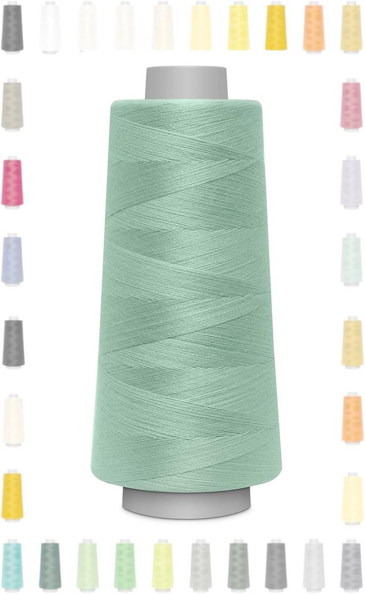 Hoogwaardig Overlock Garen 2500m Polyester voor Coverlock en Naaimachines