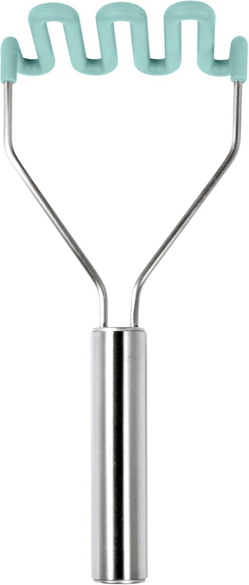 Silicone Aardappelstamper met RVS Handvat voor Groenten en Avocado's