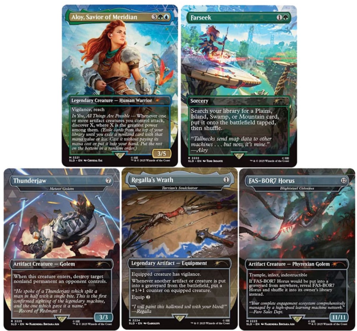 Magic the Gathering Secret Lair x PlayStation: Horizon: Into the Forbidden West english