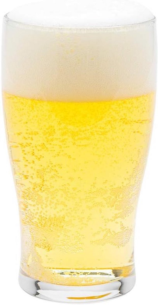 Set van 12 Tulp Bierglazen 470 ml – Stevig en Stapelbaar voor Bars en Thuis
