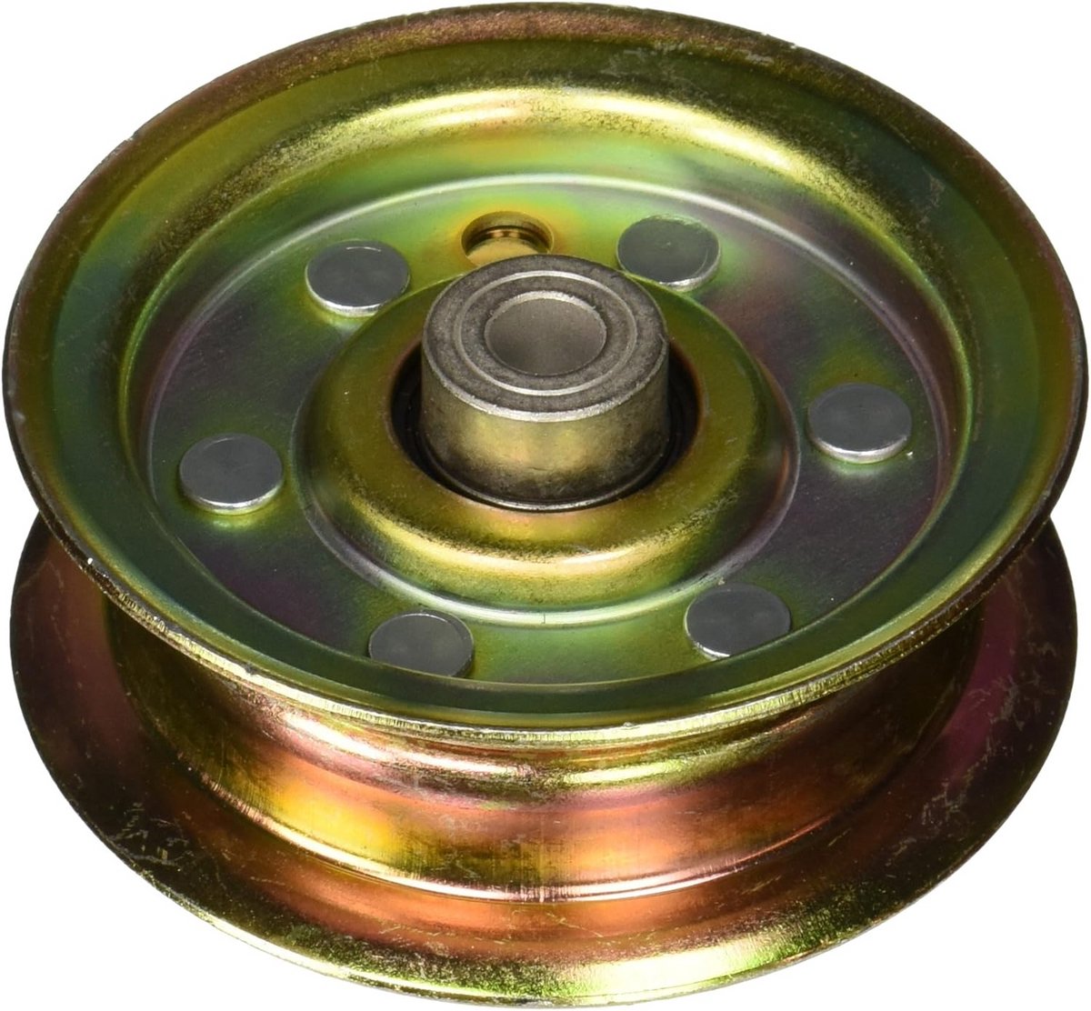 Katrol met Groef voor Platte Band Diameter 98mm As 9.5mm