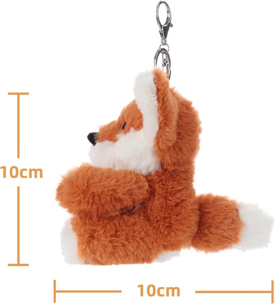 Pluchen Speelgoed Vos Knuffel voor Kinderen en Baby's van Merkloos — afbeelding 3