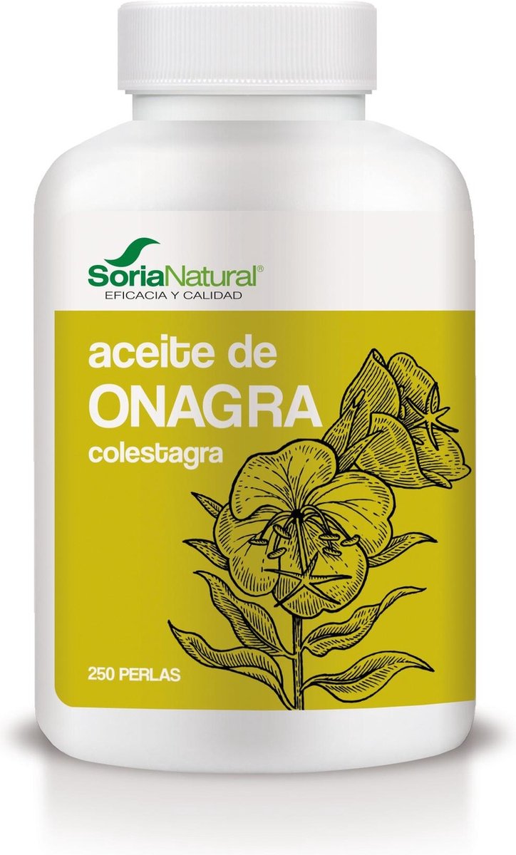 Teunisbloemolie Cholestagra 250 parels|Cholestagra Evening Primrose Oil 250 softgels|Huile d'Onagre Cholestagra 250 perles