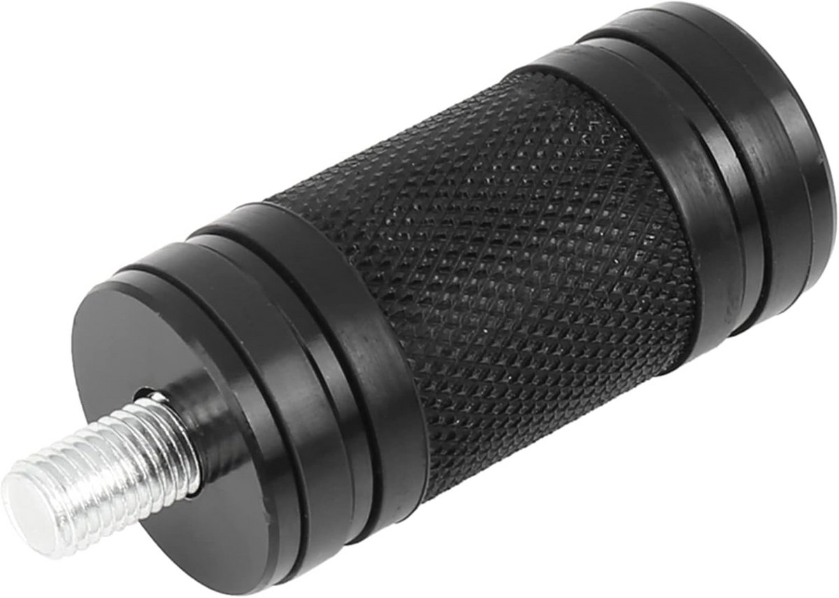 Motorfiets Shifter Peg M8 x 1.25 Zwart Gekarteld Universele Vervanging
