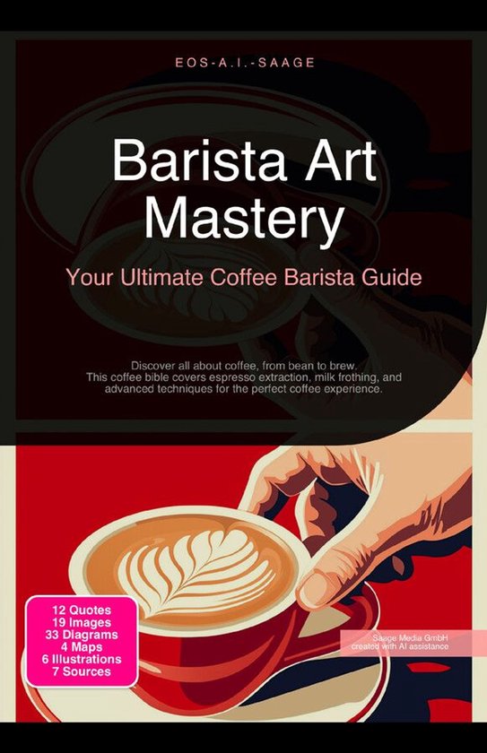 Barista Art Mastery: Your Ultimate Coffee Barista Guide - cover