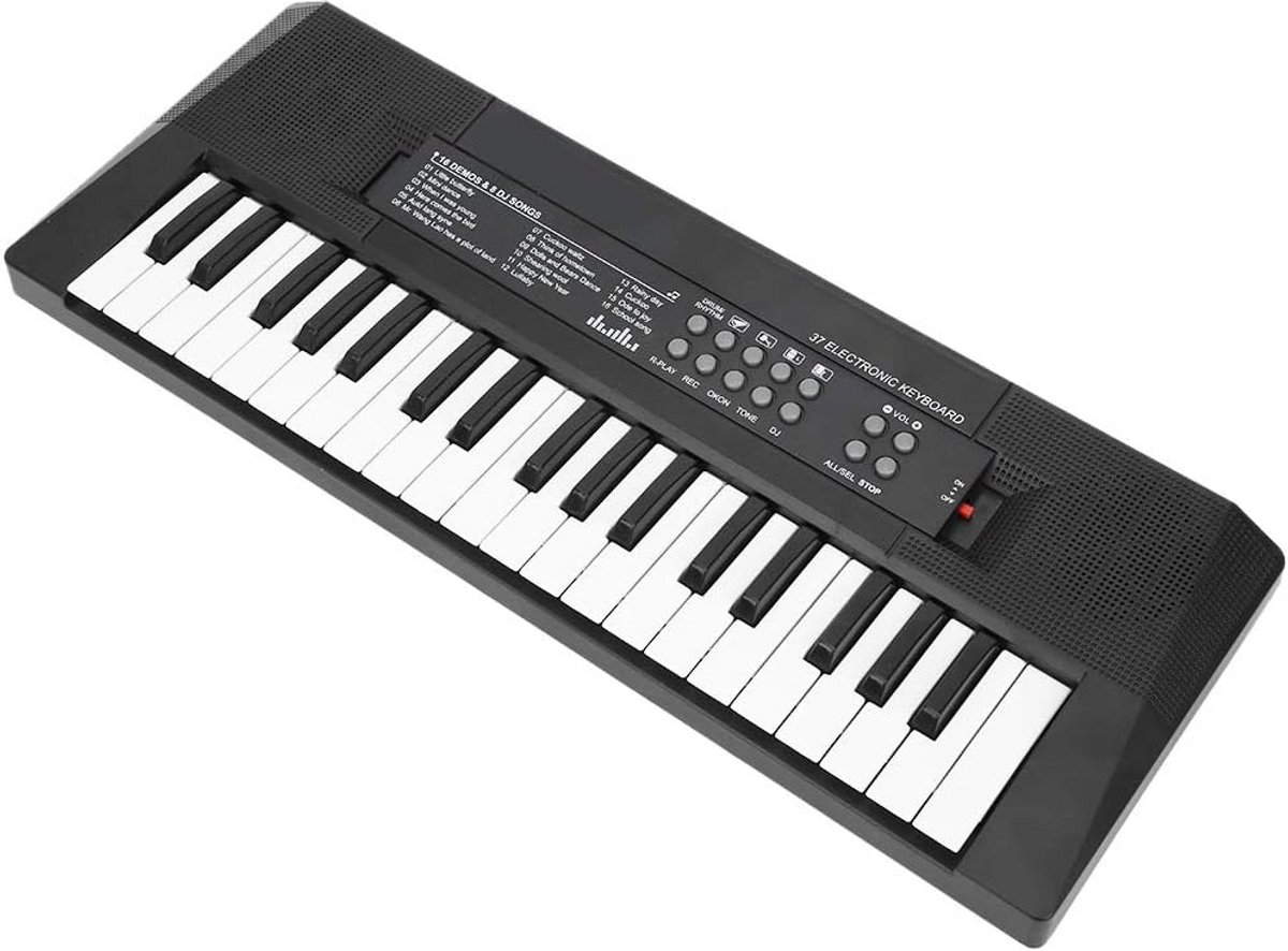 37-Toetsen Kinderkeyboard met Microfoon en Opnamefunctie