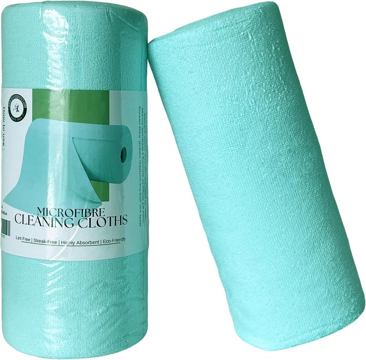 Herbruikbare Microvezel Doekjes op Rol - Ultra-Absorberend en Wasbaar