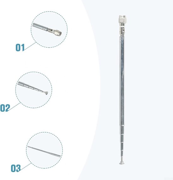 Uitschuifbare Telescopische Antenne 5.6M voor Amateur Radio en Korte Golf Antennes — afbeelding 2