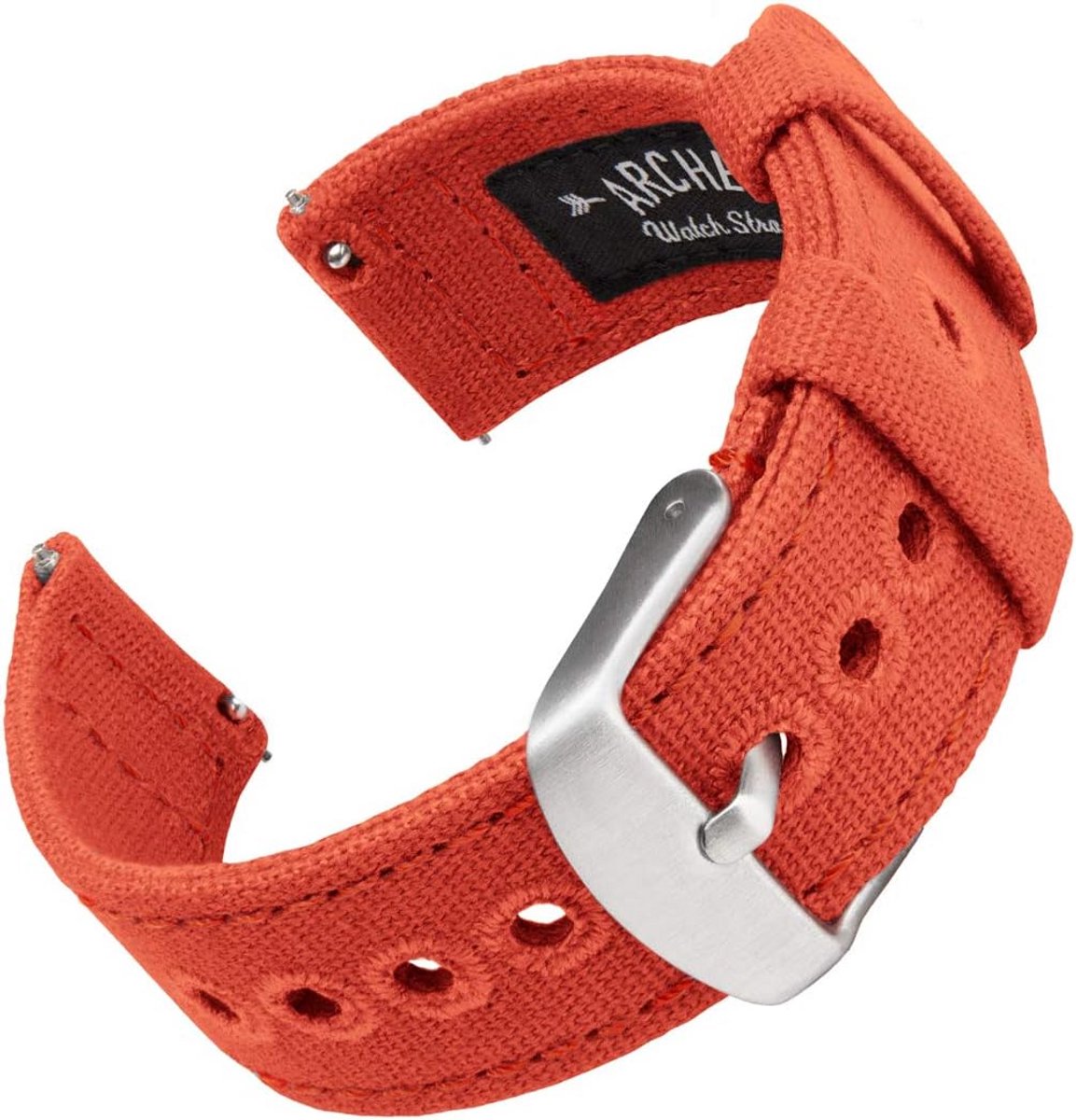 Comfortabele Horlogebandjes van Ademend Canvas met Quick Release Systeem