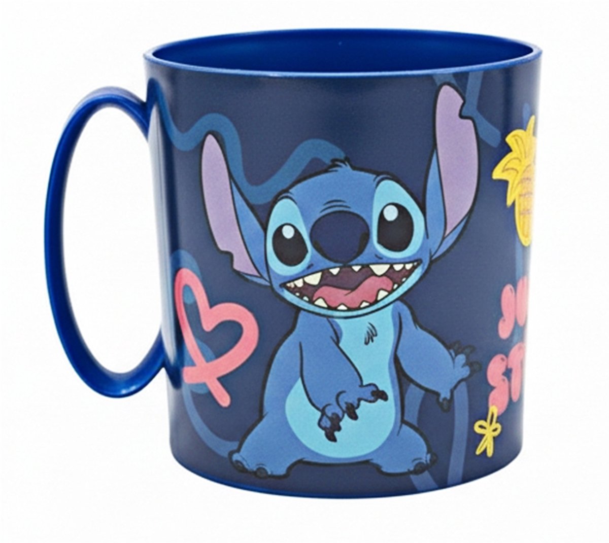 Disney - Lilo & Stitch - Mok 350ml - Stitch Happy Face - microwafe safe (BPA-vrij)