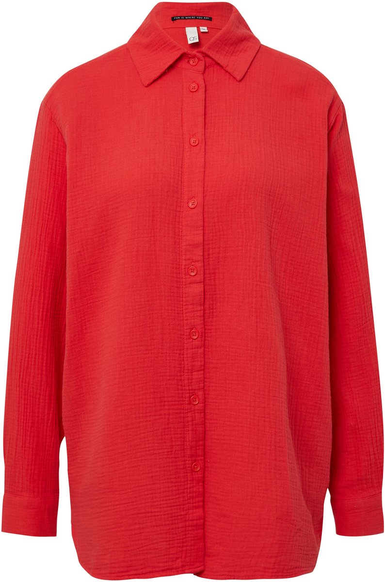 Mousseline overhemd blouse