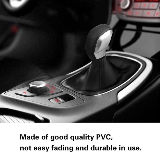 Universele 5-Versnellingen Schakelpookknop PVC Zwart voor Peugeot en Citroen van universele — afbeelding 3