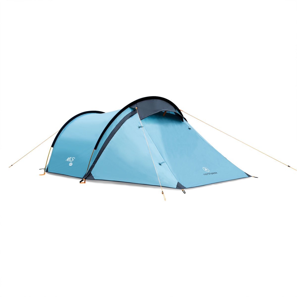 Nils Camp North Peak - Camping Tent - 2 Personen - Blauw - Waterdicht