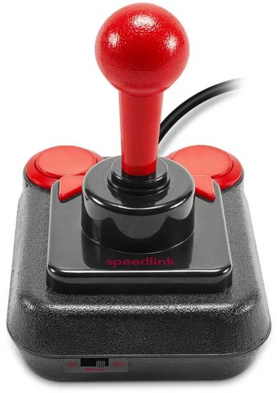 Speedlink Competition Pro Extra - USB Joystick - Zwart/Rood