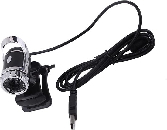 HD-webcam Met Ingebouwde Microfoon – 480P, 360° Draaibaar, Autofocus – Voor Laptop En Desktop – Plug-and-play