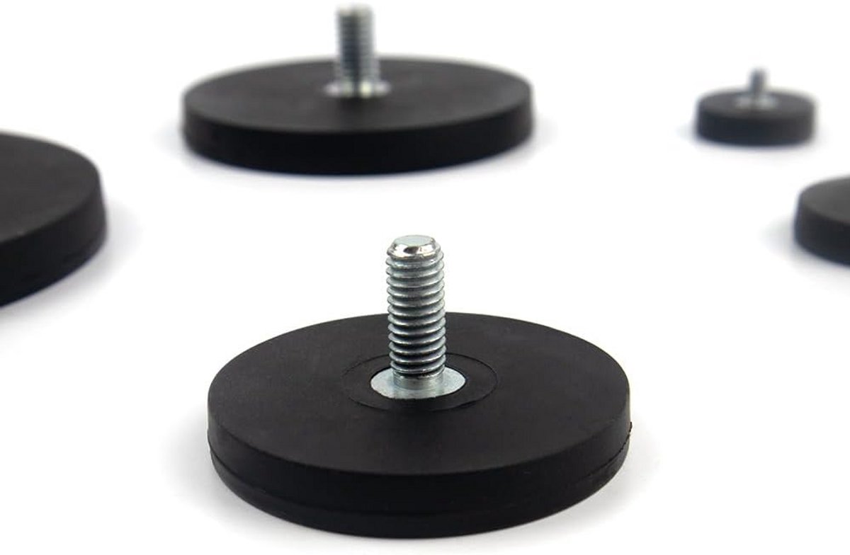 2 stuks magnetische pads 66 mm - neodymium voor krachtige bevestiging