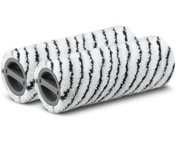 Geschikt voor Kärcher FC Steen- en Tegelrollers voor Karcher FC3, FC5, FC7 Elektrische Vloerreiniger Dweil, Microvezelrollers - 2-Pack-Belle's product