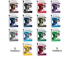 Wasmachine kleurstof - Textiel verf - Kleding opfrissen - Voor diverse stoffen - 350 gram - Donkergroen