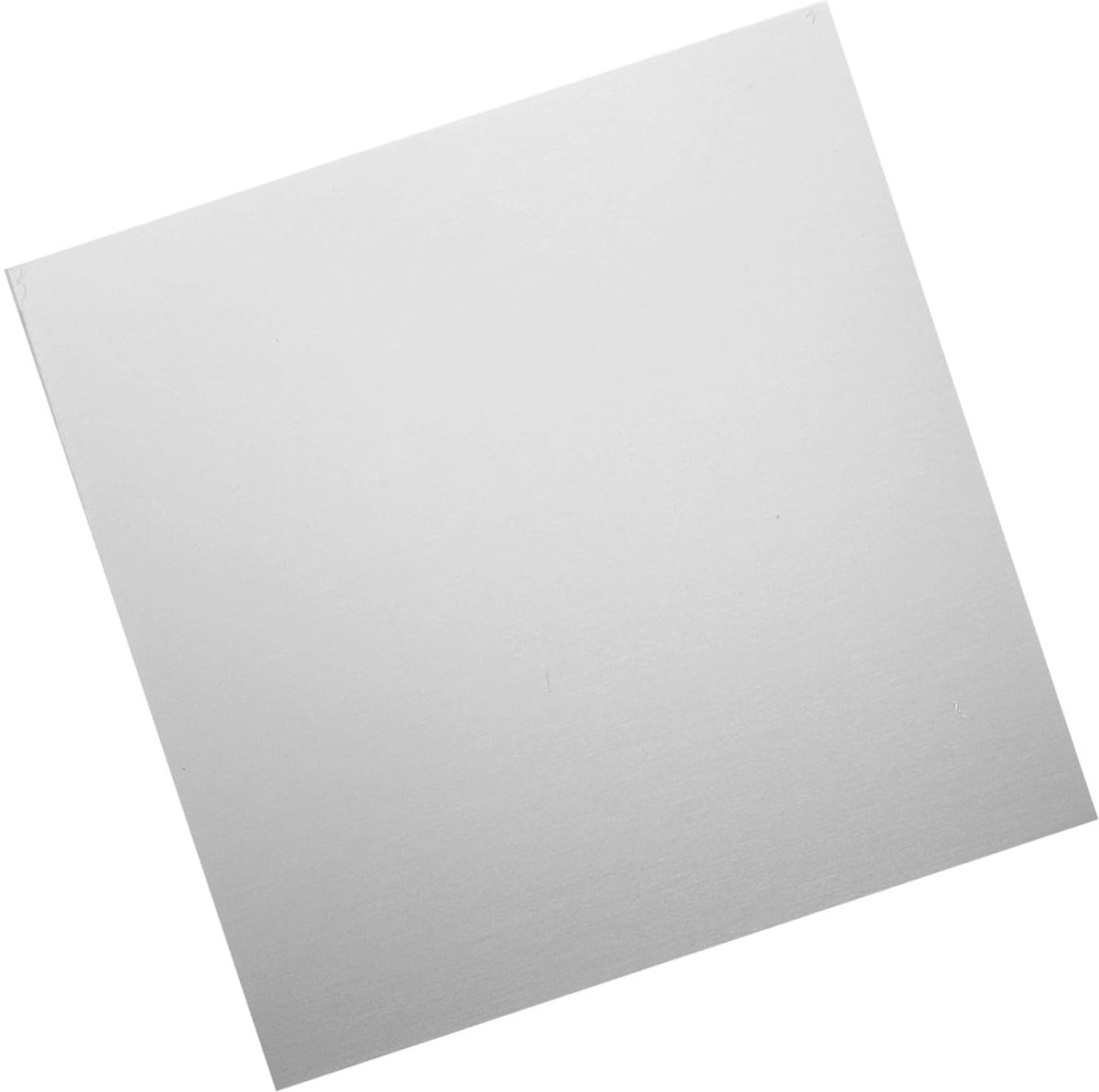 RVS Plaat 25x25cm - 0.8mm Dik 304 Roestvrij Staal Plaat voor Knutselen en Reparatie