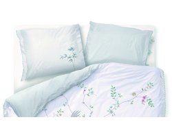 Pip Studio Bamboo Blossom dekbedovertrek - Lits-Jumeaux - 240 x 200/220 cm - Wit
