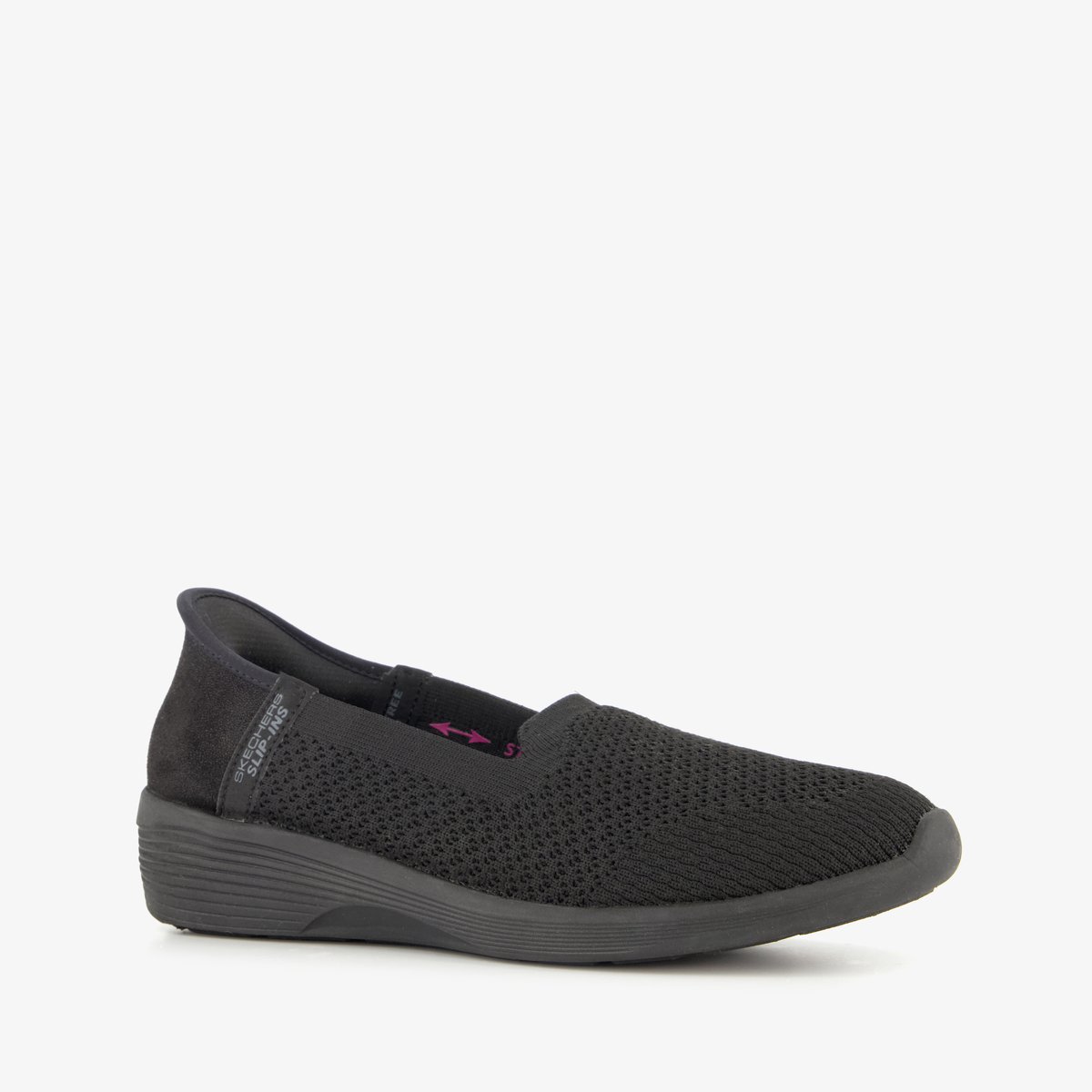 Skechers Arya Sweet Voice dames ballerina zwart - Maat 40 - Extra comfort - Memory Foam