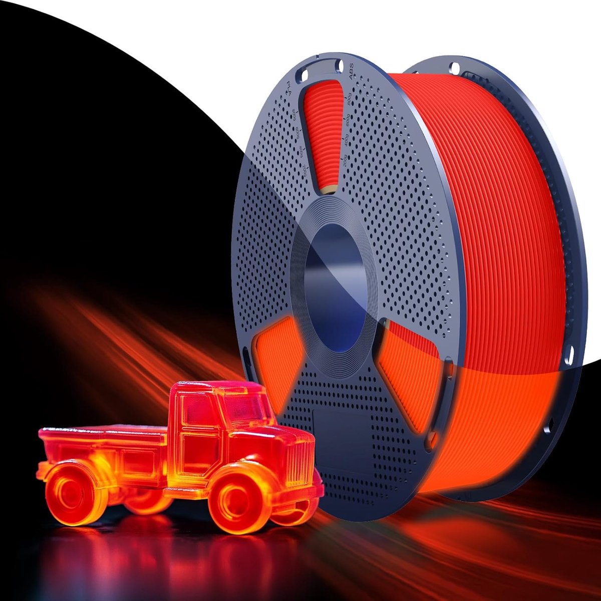 PETG Gloei in het Donker Filament 1.75mm 1kg - Hoge Helderheid en Precisie 3D Printer Materiaal