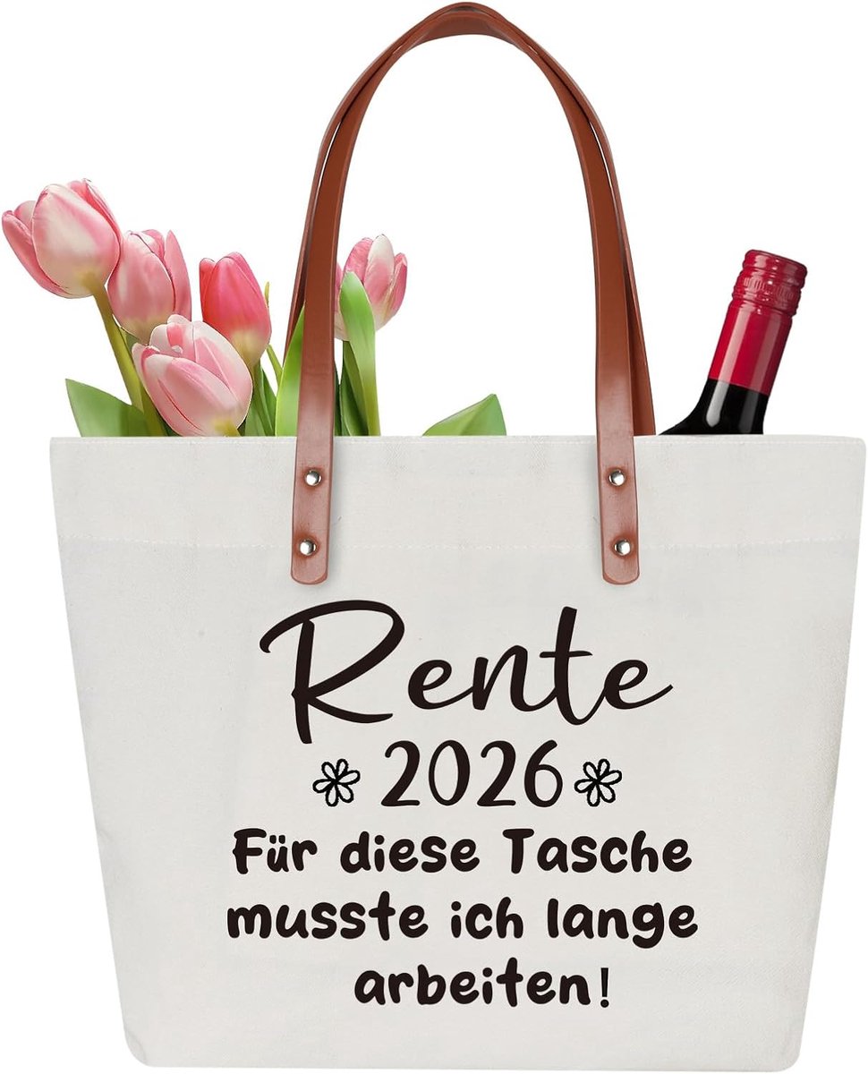 Duurzame Katoenen Draagtas - Perfecte Boodschappentas en Cadeau