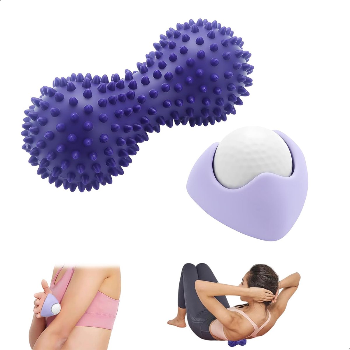 Set van 2 Massageballen voor Diepe Weefselmassage en Triggerpoints