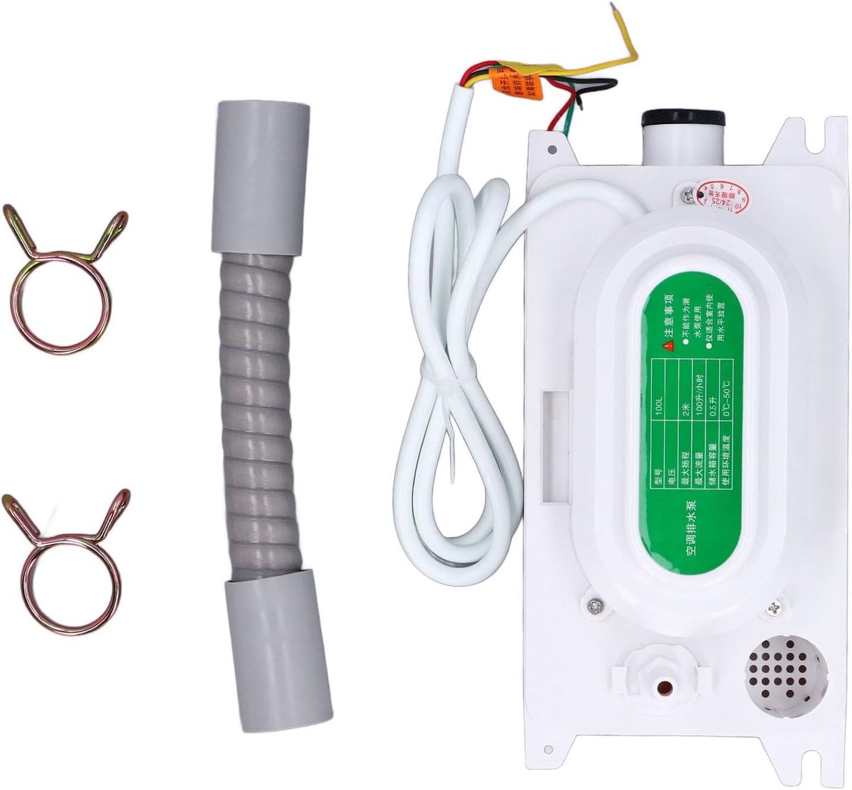 Automatische Condenswaterpomp voor Ontvochtiger, Airco & HVAC - 100L/U Pomp met 0.5L Reser