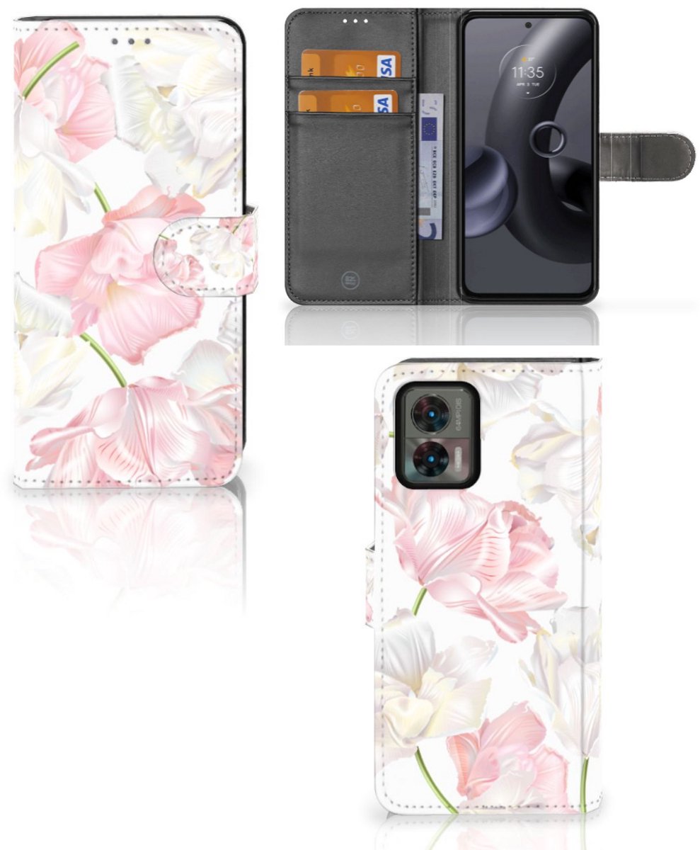 Motorola Edge 30 Neo Hoesje Lovely Flowers