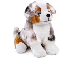 Realistische Shiba Inu Pluche Hond 28 cm - Zacht en Schattig Pluche Speelgoed voor Kinderen