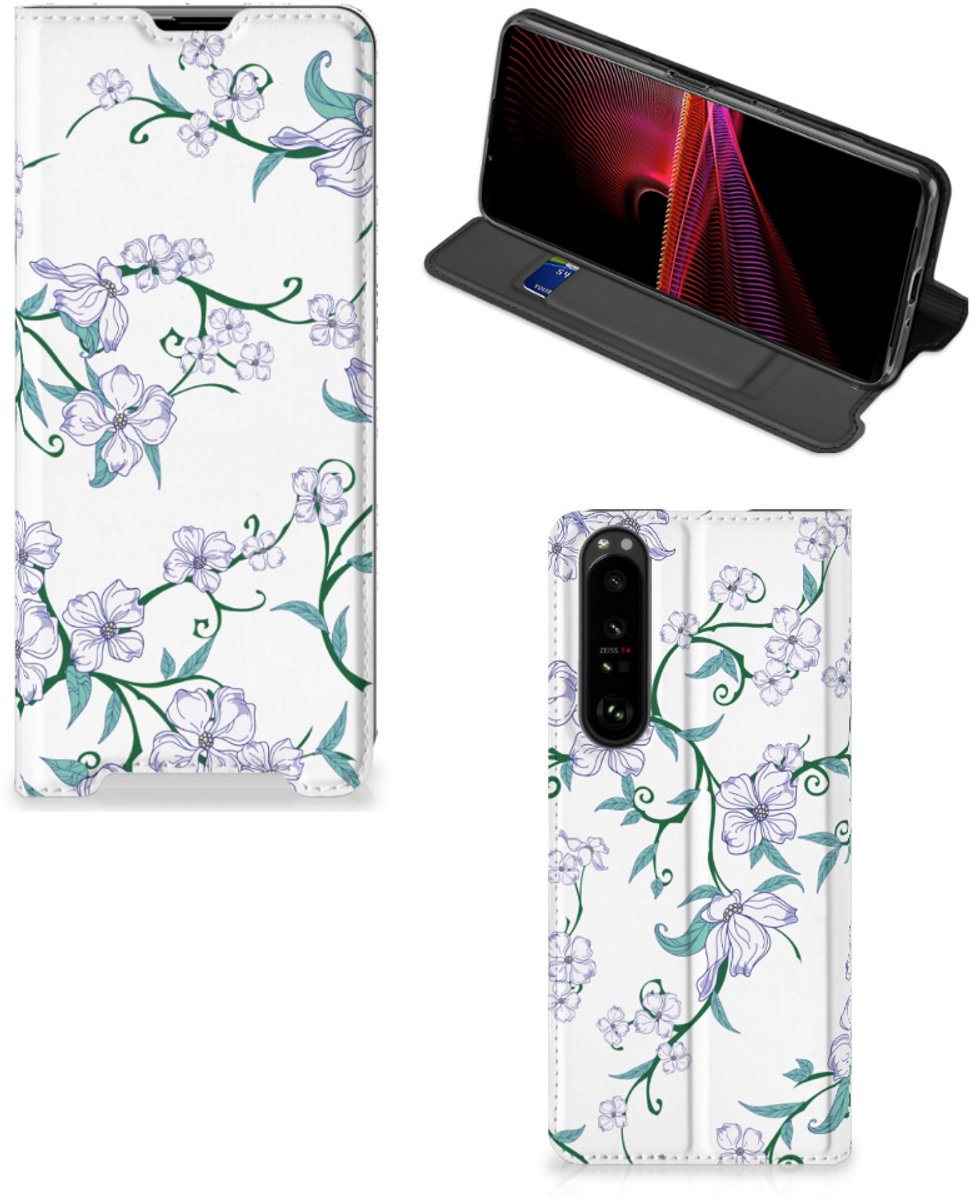Sony Xperia 1 III Uniek Smart Cover Blossom White