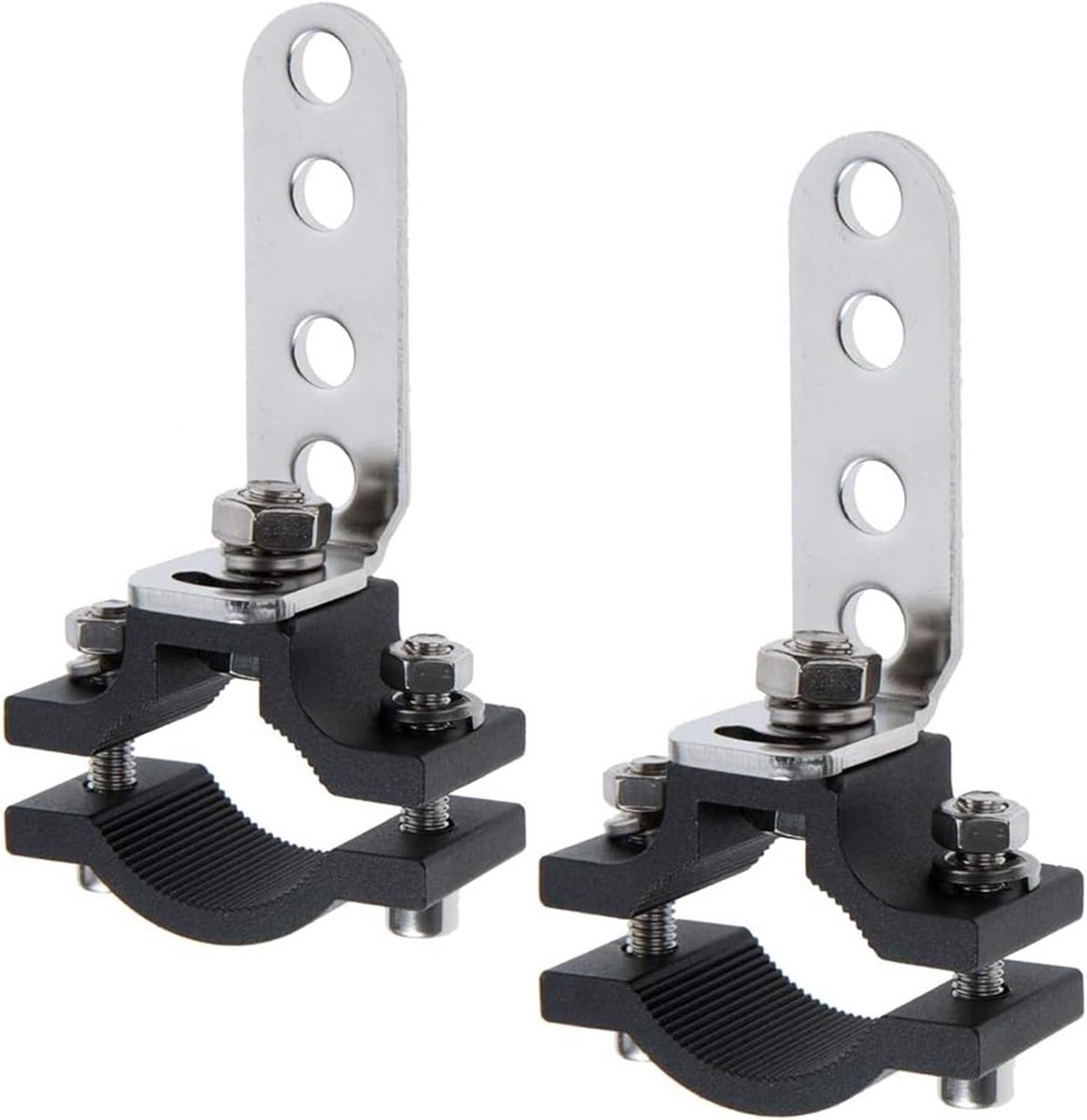Universele Montagebeugel voor Licht, Geschikt voor 22-32 mm Ronde Stangen - Set van 2