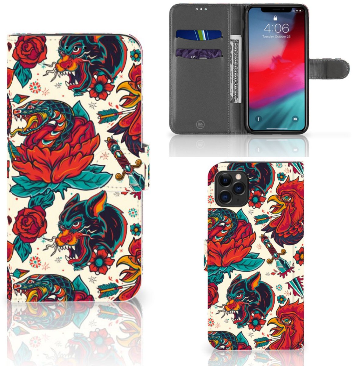 Telefoonhoesje met foto voor Apple iPhone 11 Pro Max Old Skool