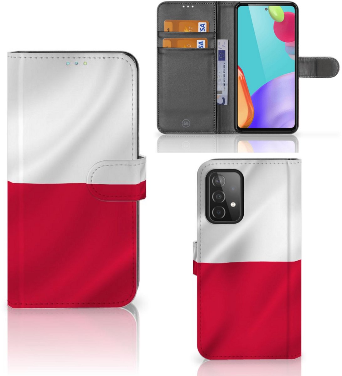Samsung Galaxy A52 Bookstyle Case Polen