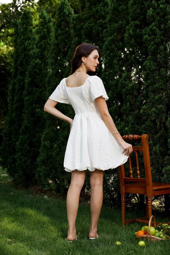 renaissance-jurk-dames-met-vierkante-hals-en-bubbelstijl-bol
