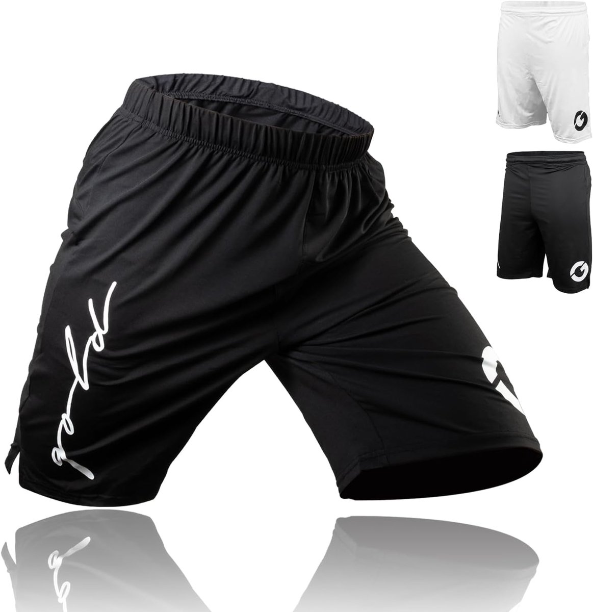 Grappling Shorts voor Jiu Jitsu, MMA en Worstelen - IBJJF Goedgekeurde No Gi Korte Broek